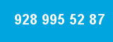 928 995 52 87 928 995 52 87